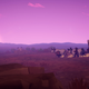 A screenshot from the newest Oregon Trail shows a wagon and several travelers.